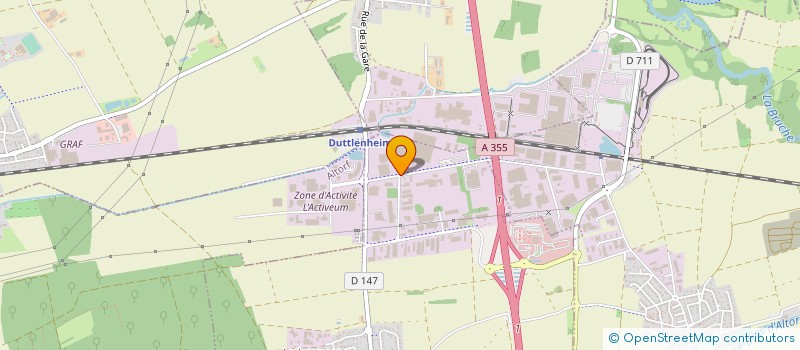 localisation de l'entreprise MARBRERIE MISSEMER  DUTTLENHEIM