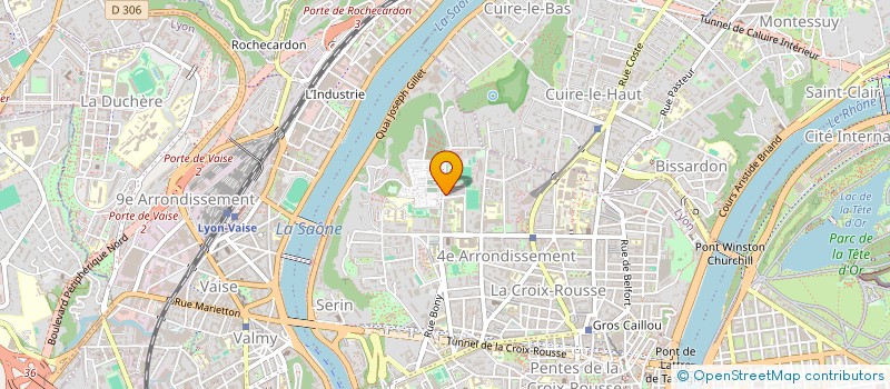 localisation de l'entreprise MARBRERIE PAUL FAVRE à LYON