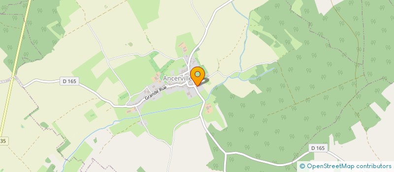 localisation de l'entreprise MARBRERIE POUSSING à BADONVILLER
