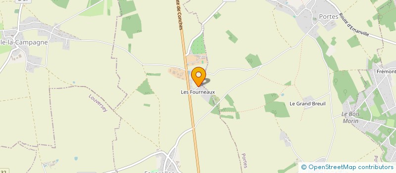 localisation de l'entreprise MARBRERIE SIAUGUES  CONCHES-EN-OUCHE