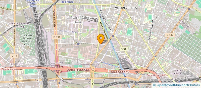 localisation de l'entreprise MARBRERIE SOC AUBERVILLOISE DE BATIMENT à AUBERVILLIERS