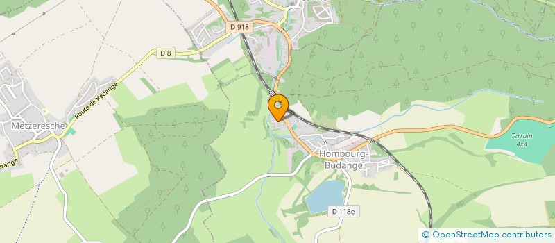 localisation de l'entreprise MARBRERIE SOMMEN  HOMBOURG-BUDANGE