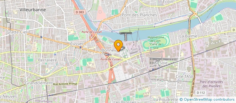 localisation de l'entreprise MARBRERIE TERRE GRANIT  VILLEURBANNE