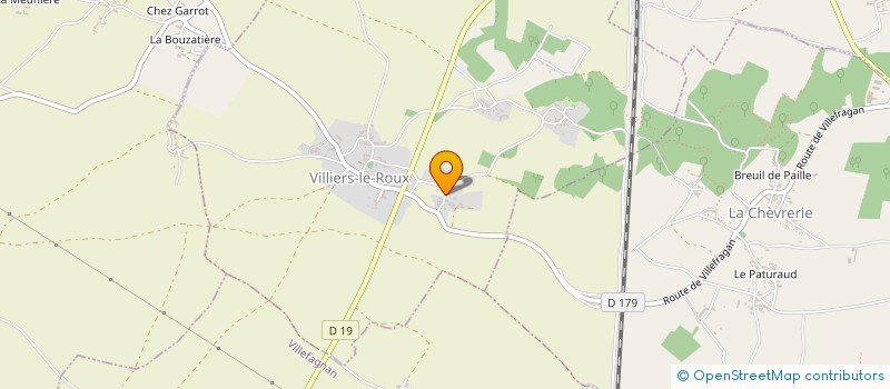 localisation de l'entreprise MARBRIJEAN à VILLIERS-LE-ROUX