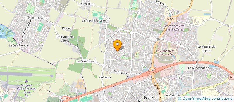 localisation de l'entreprise MARBUIS  LAGORD