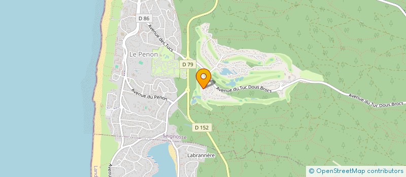 localisation de l'entreprise MARBUROS  SEIGNOSSE