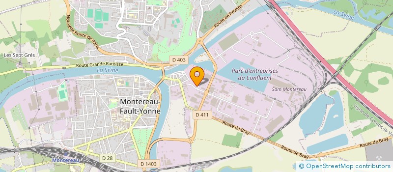 localisation de l'entreprise MARC à MONTEREAU-FAULT-YONNE