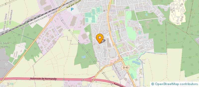 localisation de l'entreprise MARC à LES MUREAUX