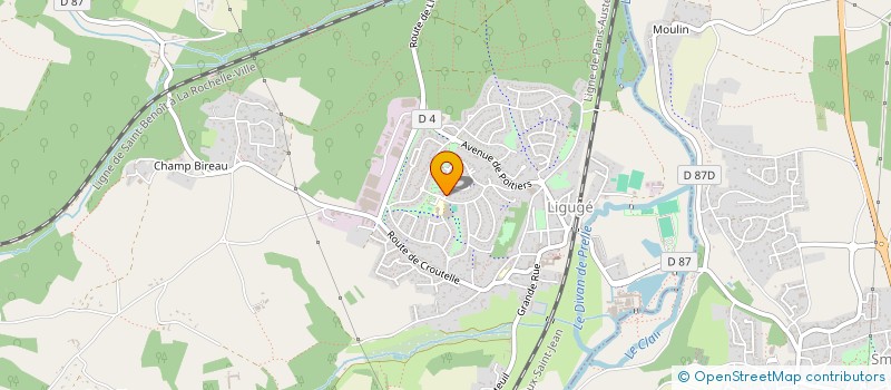 localisation de l'entreprise MARC  LIGUGE