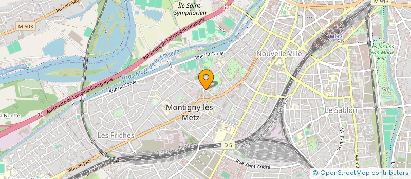 localisation de l'entreprise MARC-ANTOINE à MONTIGNY-LES-METZ