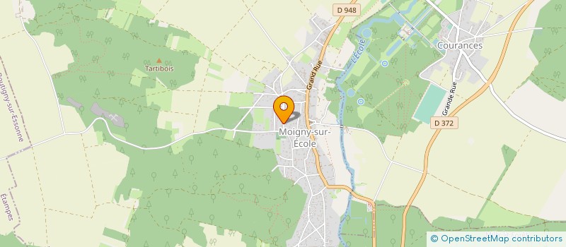 localisation de l'entreprise MARC ARTHUR à MOIGNY-SUR-ECOLE