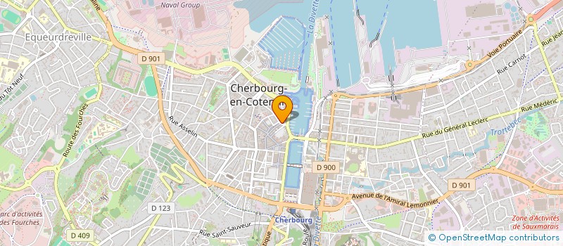 localisation de l'entreprise MARC - AURELE à CHERBOURG-EN-COTENTIN