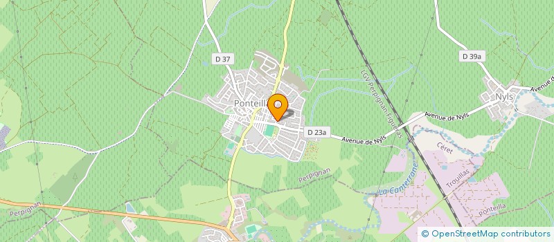 localisation de l'entreprise MARC AURELE BIS  PONTEILLA