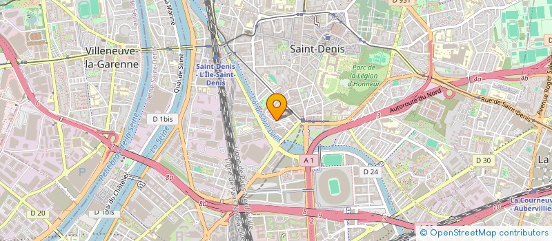 localisation de l'entreprise MARC BAT à SAINT-DENIS