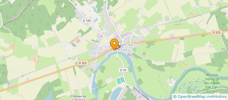 localisation de l'entreprise MARC BOURMAULT INVESTISSEMENTS à BAZOUGES CRE SUR LOIR