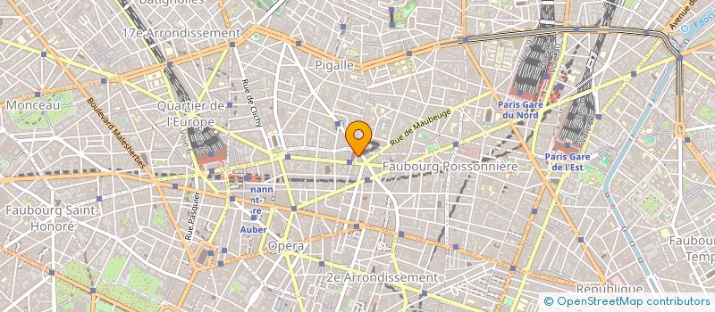 localisation de l'entreprise MARC BRION COUTURE à PARIS
