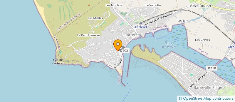 localisation de l'entreprise MARC CAMPAN CONSULTING  BARNEVILLE-CARTERET