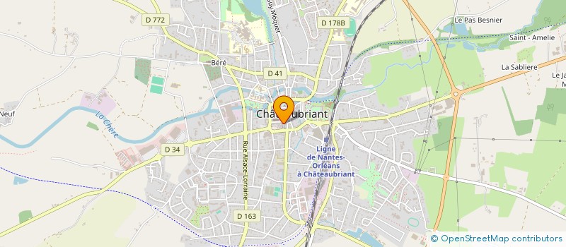 localisation de l'entreprise MARC CARDACI à CHATEAUBRIANT