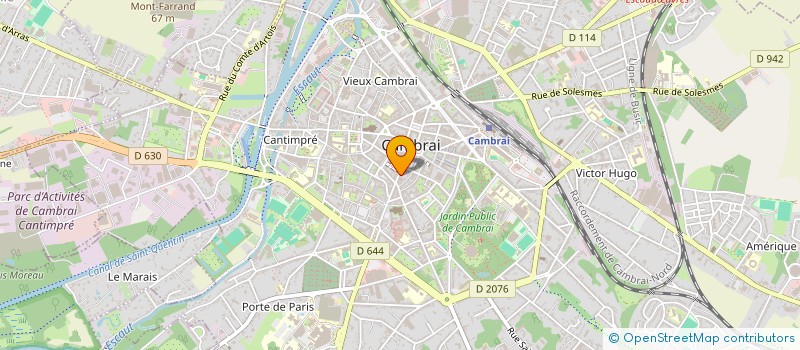 localisation de l'entreprise MARC&CECILE à CAMBRAI