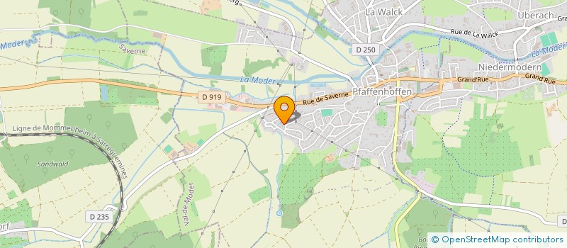 localisation de l'entreprise MARC CLAUS  VAL-DE-MODER