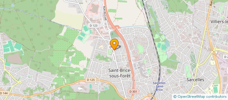 localisation de l'entreprise MARC & CO à SAINT-BRICE-SOUS-FORET