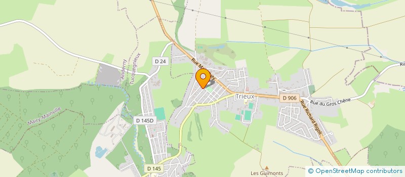localisation de l'entreprise MARC & CO  TRIEUX