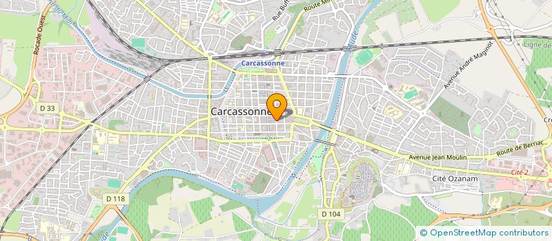 localisation de l'entreprise MARC CONSTRUCTIONS à CARCASSONNE