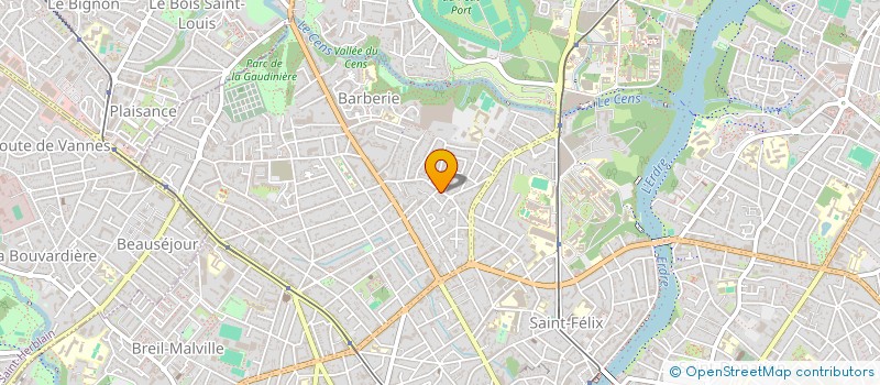localisation de l'entreprise MARC DEVELOPPEMENT à NANTES