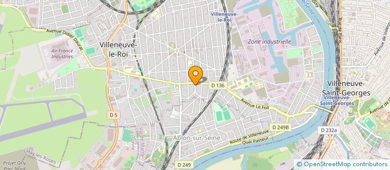 localisation de l'entreprise MARC DOMINGUES à VILLENEUVE-LE-ROI