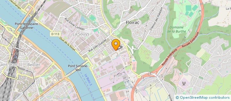 localisation de l'entreprise MARC DUBREUIL  FLOIRAC