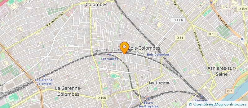 localisation de l'entreprise MARC ESTIN CHARBONNEL MANAGEMENT à BOIS-COLOMBES