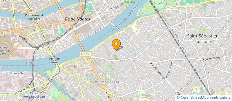 localisation de l'entreprise MARC ET JOHAN SARL à SAINT-SEBASTIEN-SUR-LOIRE