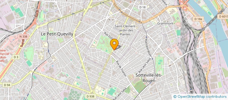 localisation de l'entreprise MARC ET SOPHIE à ROUEN