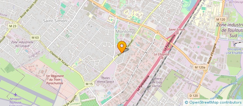 localisation de l'entreprise MARC FLEURANCE PRESTATIONS  TOULOUSE