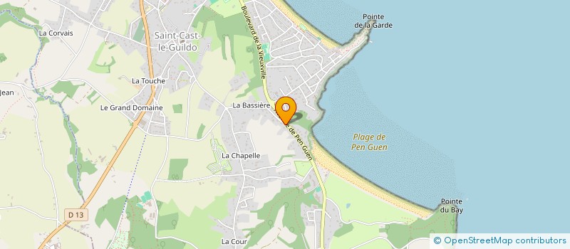 localisation de l'entreprise MARC GUTPERLE ARCHITECTE  SAINT-CAST-LE-GUILDO