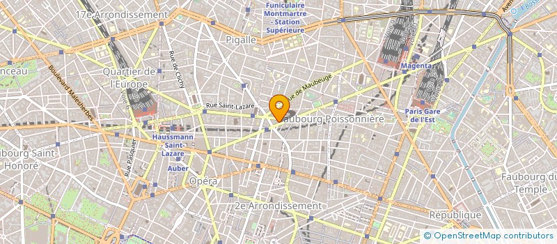 localisation de l'entreprise MARC H PRINC à PARIS
