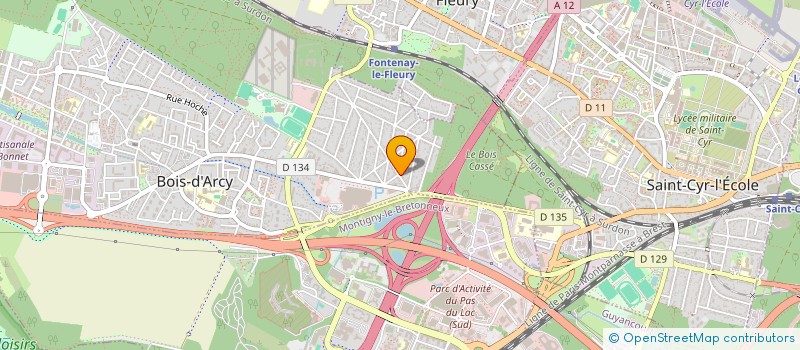 localisation de l'entreprise MARC-HAYRON  BOIS-D'ARCY