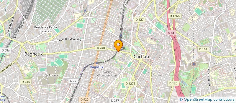 localisation de l'entreprise MARC HEROGUEL INDIVISION  CACHAN