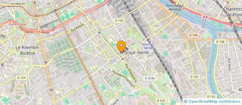 localisation de l'entreprise MARC INTOSH à IVRY-SUR-SEINE