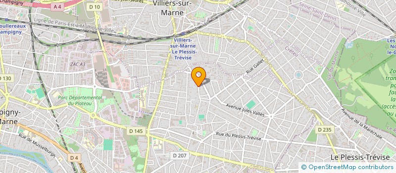 localisation de l'entreprise MARC-JEROME-GALLERY à CHAMPIGNY-SUR-MARNE