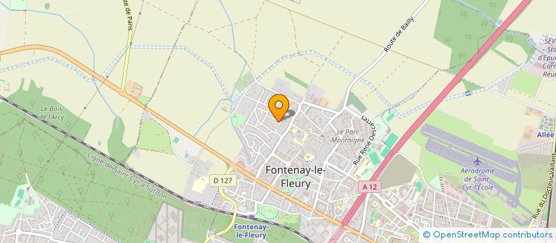 localisation de l'entreprise MARC KUENTZ SERVICES TRAVAUX PUBLIC à FONTENAY-LE-FLEURY