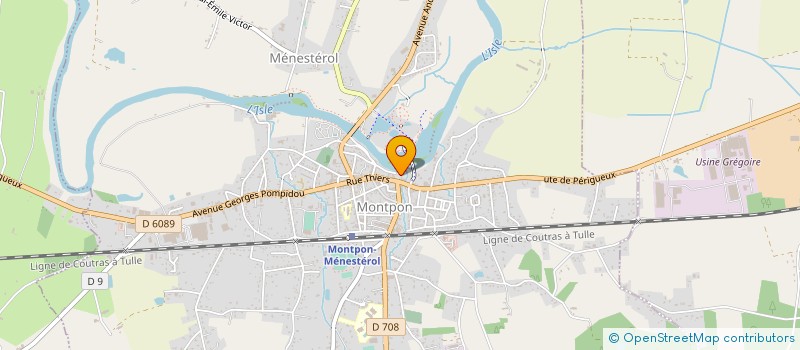 localisation de l'entreprise MARC - L'ATELIER INFORMATIQUE  MONTPON-MENESTEROL