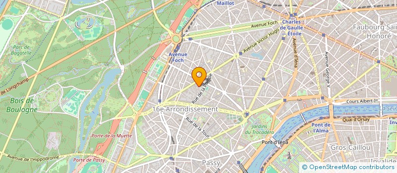 localisation de l'entreprise MARC LE BON CONSEIL  PARIS