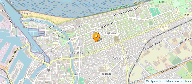 localisation de l'entreprise MARC LEGROS ACOUSTIQUE  DUNKERQUE