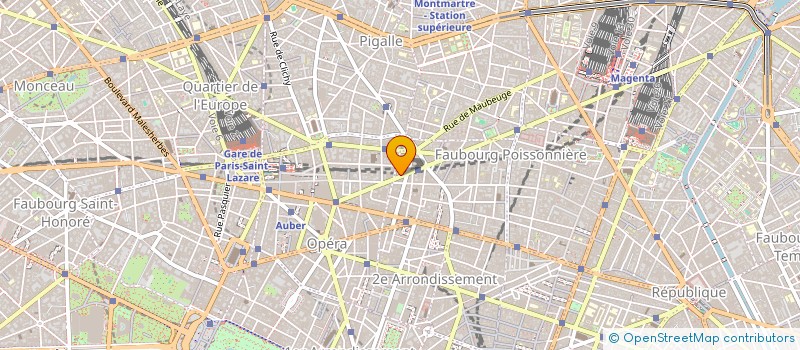 localisation de l'entreprise MARC LEMERCIER  PARIS