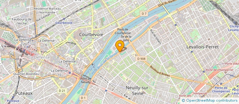 localisation de l'entreprise MARC LESIEUR CONSEILS à NEUILLY-SUR-SEINE