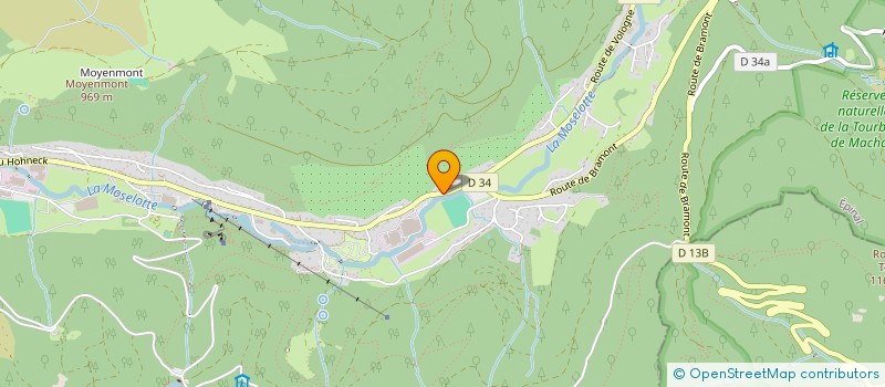 localisation de l'entreprise MARC MOREL CONSTRUCTION  LA BRESSE