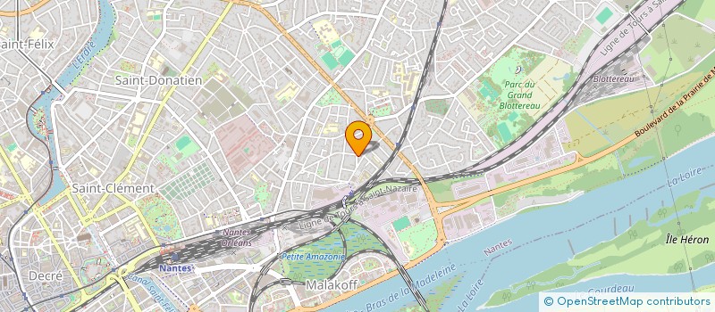 localisation de l'entreprise MARC MOUTEL  NANTES