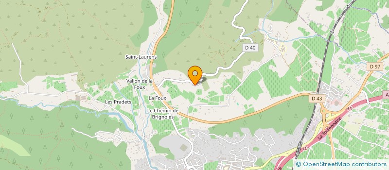 localisation de l'entreprise MARC MUSCATELLI PATRIMOINE  CUERS