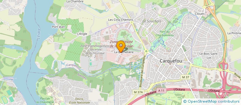 localisation de l'entreprise MARC'O CONSEIL RH à CARQUEFOU